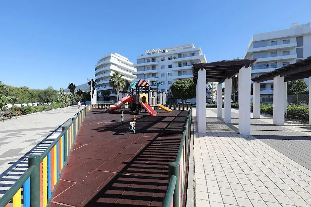 Brand New Modern Ground Floor Apartment In Marbella With Rooftop Pool And Gym
